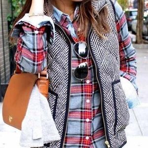 J Crew Puffer Vest
